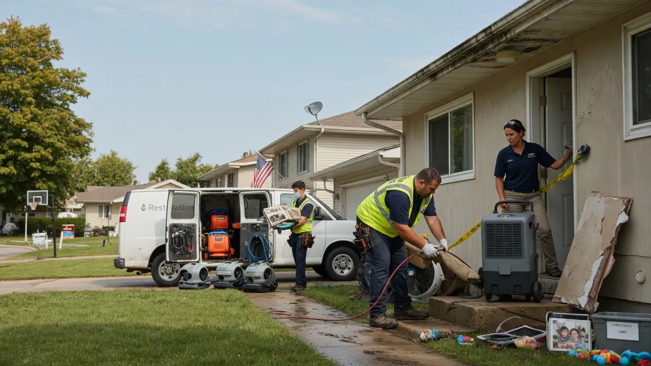 Water Damage Restoration in Hamel, IL near me